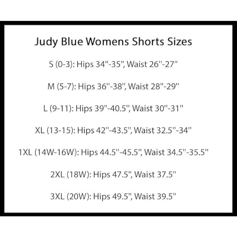 Judy Blue Black High-Rise Denim Jean Shorts - Picture 6 of 6